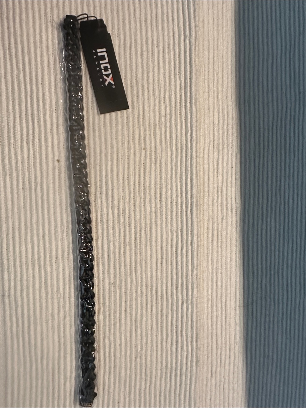 INEX Black Stainless Steel Chain Bracelet